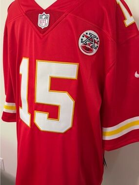 Chiefs “ Mahomes “ Nike Red NFL Player Jersey